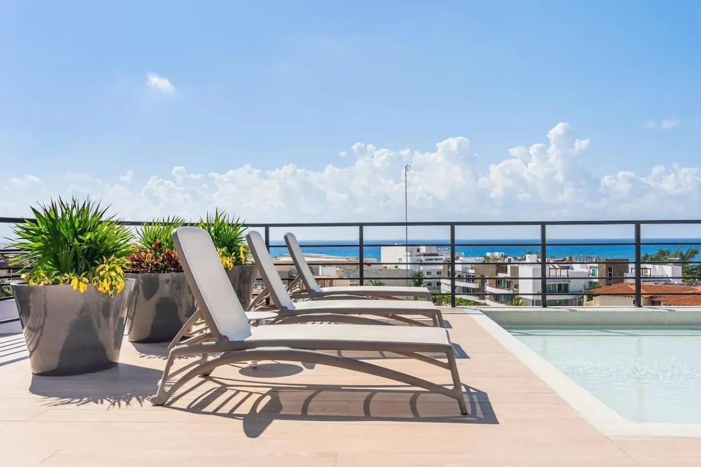 Apartment Luxury 2Br, Ocean View From Balcony And Rooptop Playa del Carmen